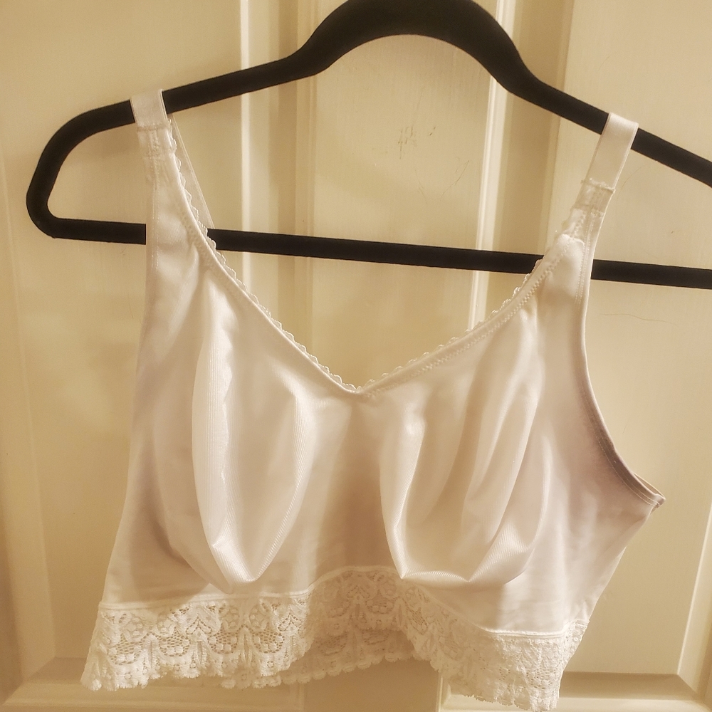 Ruby Ribbon Lace Demiette White 